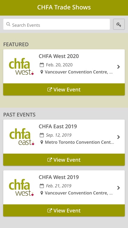 CHFA Trade Shows