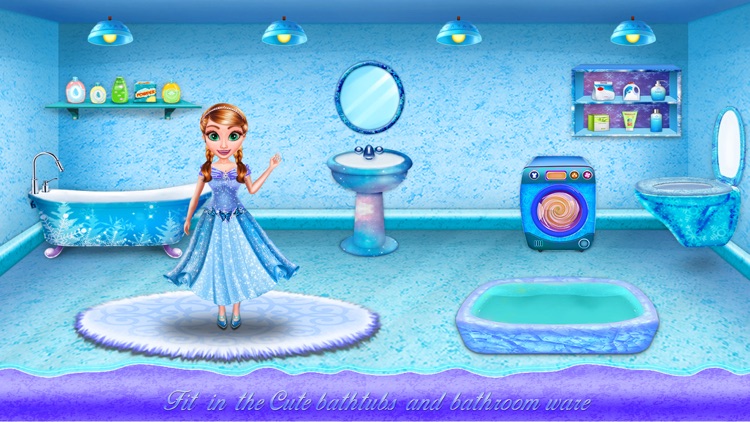 Ice Doll House Designing Game screenshot-4