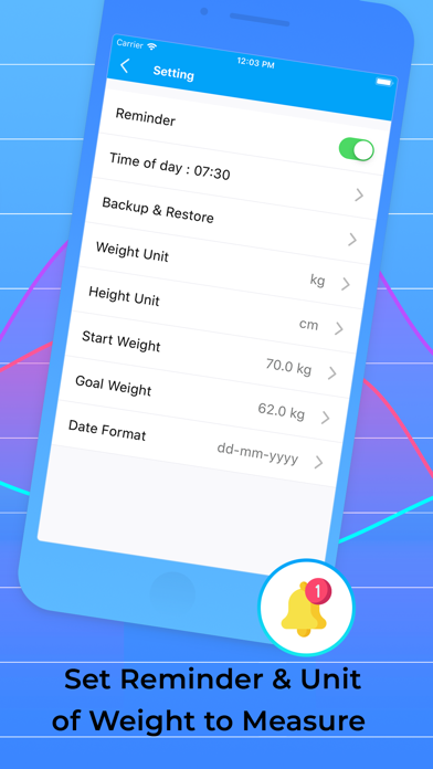 Weight Tracker for Weight Loss screenshot 4