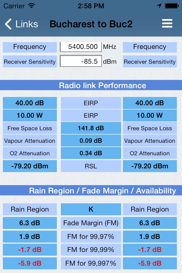 RF Haversine Lite - Radio Link screenshot 4