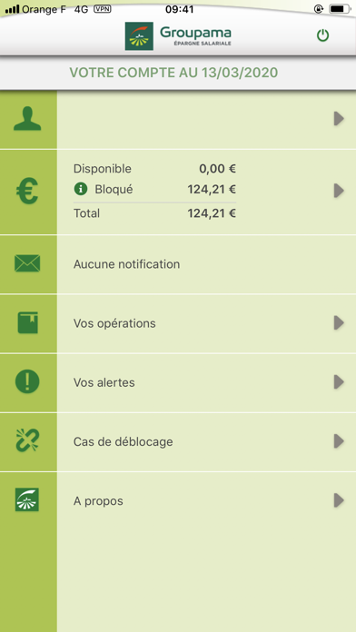 How to cancel & delete Groupama Epargne Salariale from iphone & ipad 1