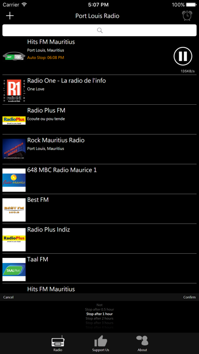 How to cancel & delete Port Louis Radio from iphone & ipad 3