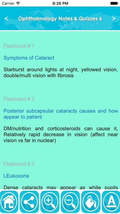 How to cancel & delete Ophthalmology Exam Review :Q&A from iphone & ipad 1