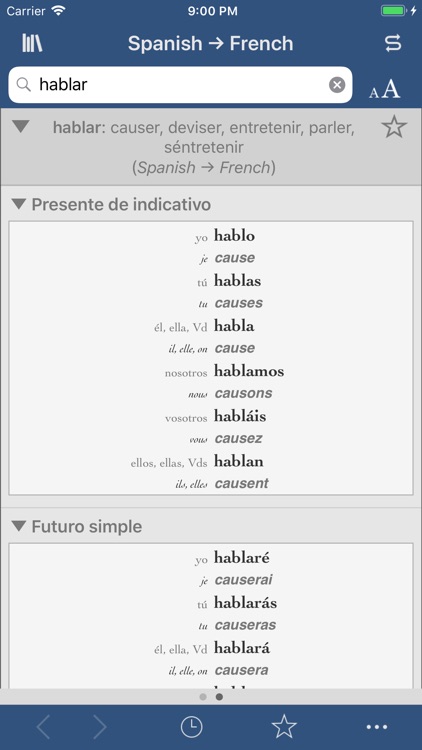 Ultralingua French-Spanish