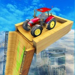 Tractor Jump Mega Ramp Stunt