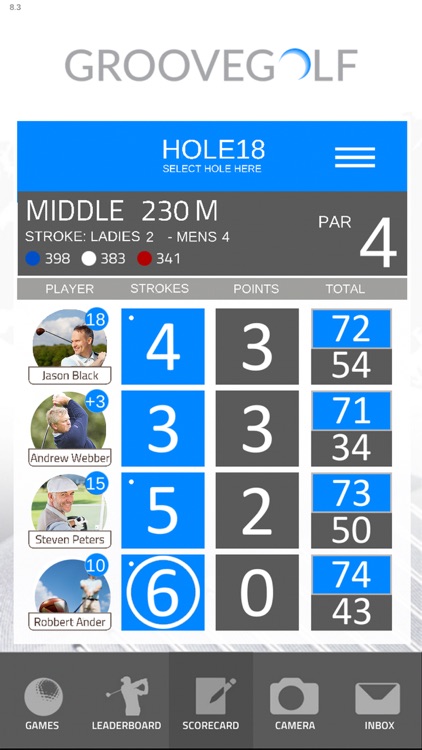 Groove Golf Scoring screenshot-3