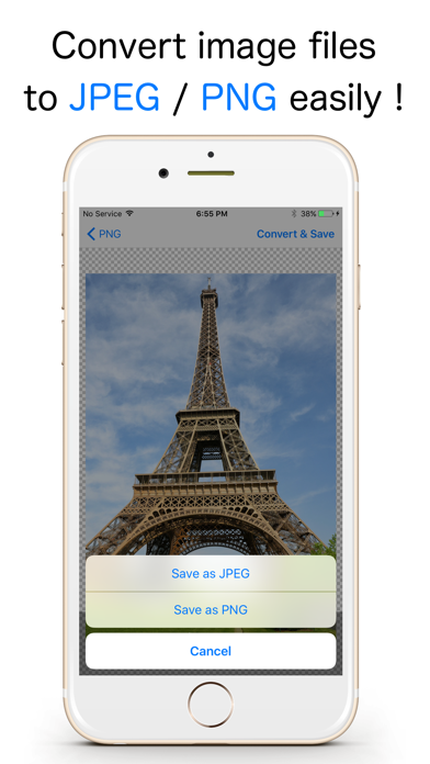 JPEG-PNG Image file converter screenshot 2