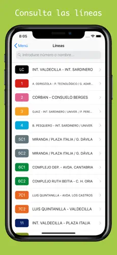 Screenshot 3 TUS - Autobuses de Santander iphone