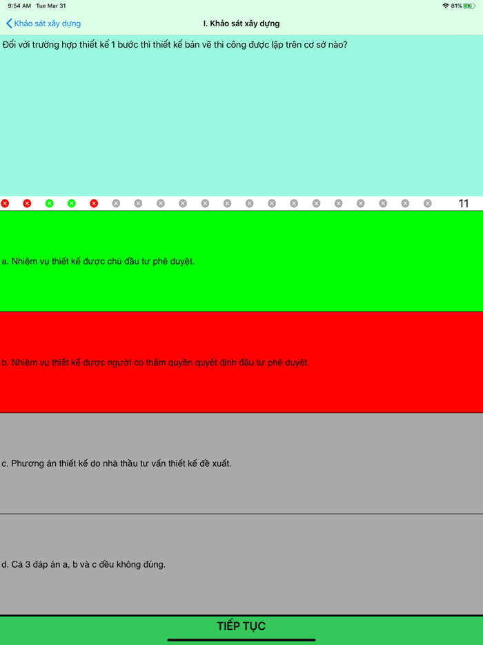 Phần mềm sát hạch tư vấn XD