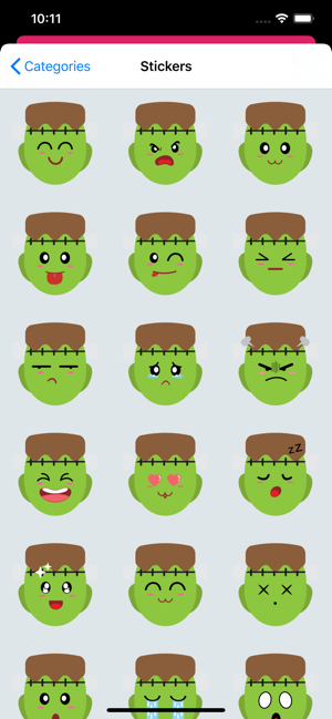 Monster Frankenstein's Emoji(圖1)-速報App