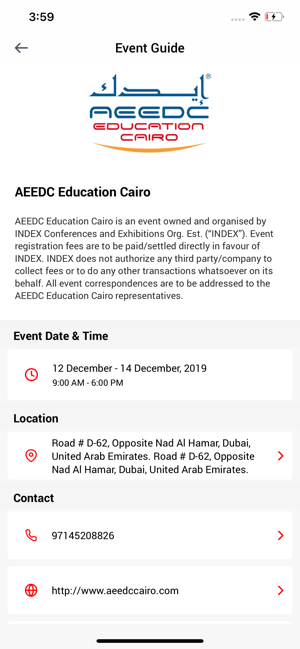 AEEDC Education Cairo(圖4)-速報App