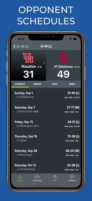 Houston Football App(圖8)-速報App