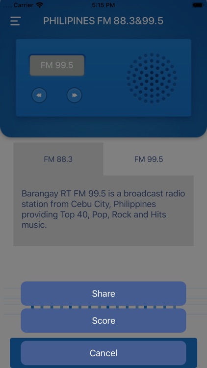 PHILIPINES FM 88.3&99.5 screenshot-3