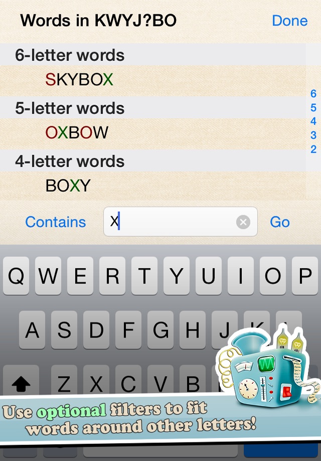 Wordsolver screenshot 3