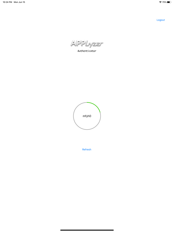 Screenshot #4 pour APPlyzer Authenticator