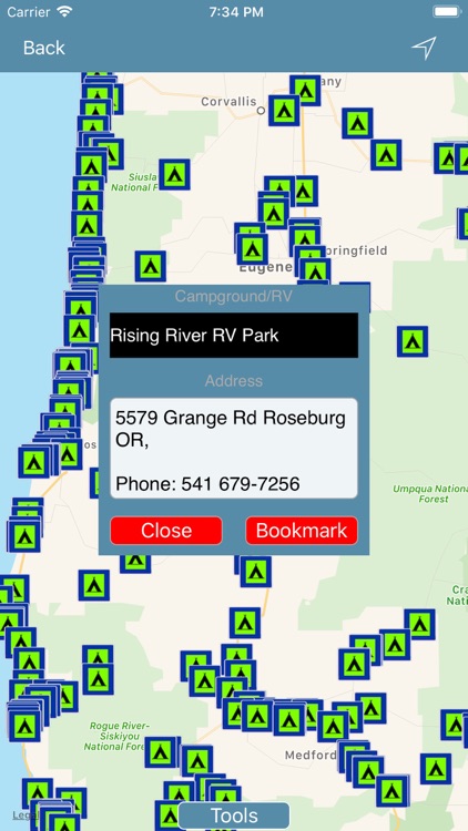 Oregon : Campgrounds & RV's