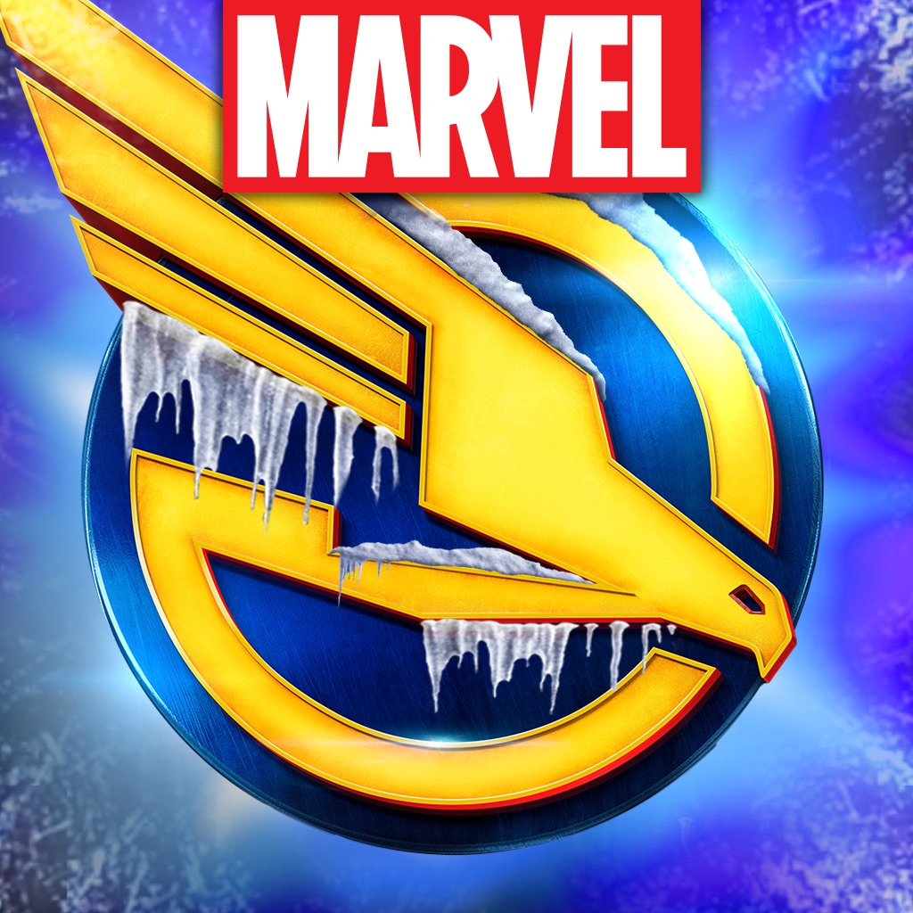 Приложение марвел. Marvel Strike Force логотип. Марвел страйк Форс ярлык. FOXNEXT games.