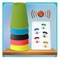 Quick Cups is the fast family game of matching and stacking