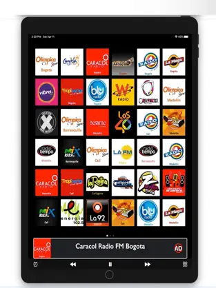 Screenshot 1 Radio Colombia FM iphone