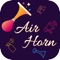 Get everyone's attention, cheer at sports games, prank your friends or wake up your family with this entertaining air horn for your device