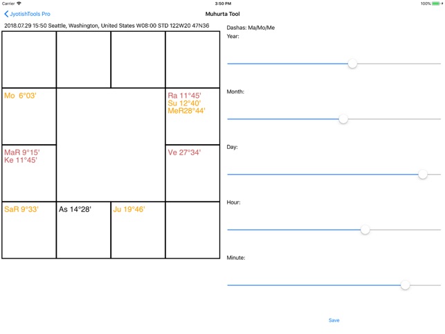 JyotishToolsPro for iPad(圖6)-速報App