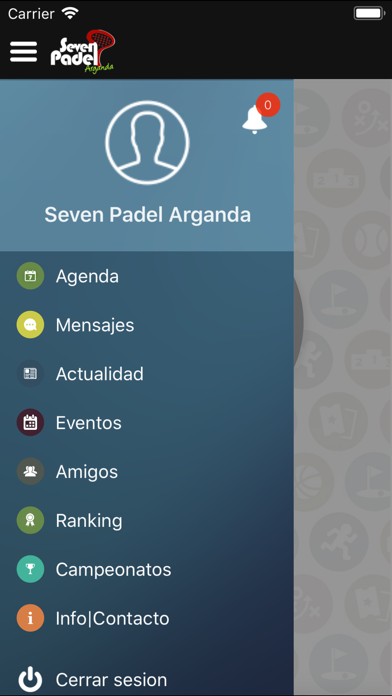 Seven Padel Arganda screenshot 2