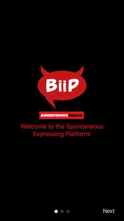 Biip: Anonymous Media