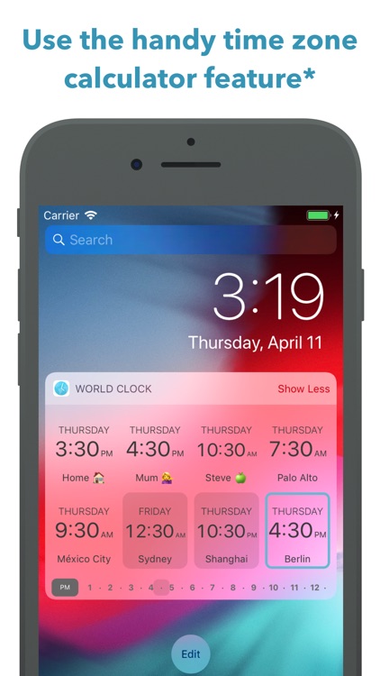 World Clock Time Widget screenshot-6