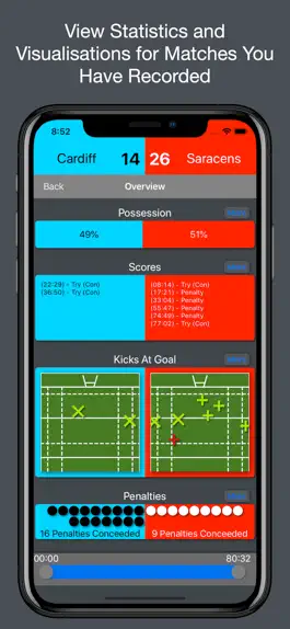 Game screenshot Breakdown: Rugby Stats apk