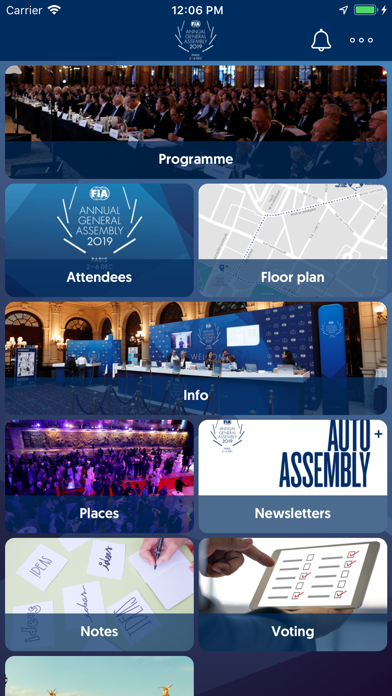 FIA Annual General Assembly screenshot 2