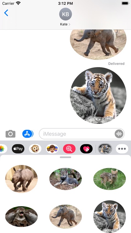 Amazing Animals Stickers Pack screenshot-4