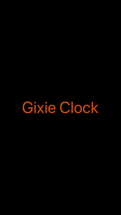 Gixie Clock