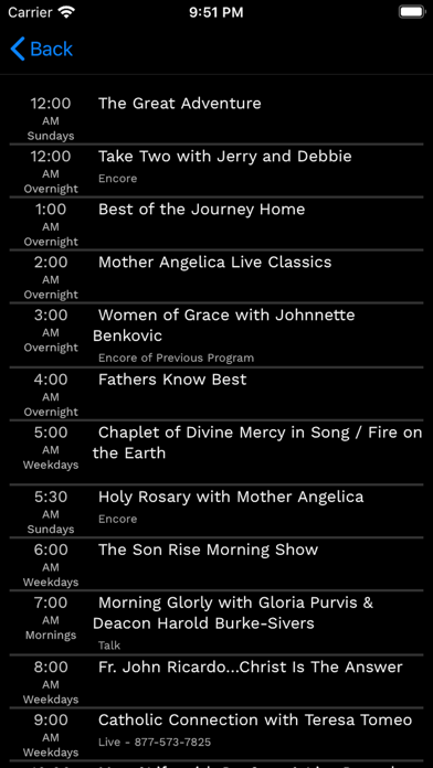 WDMC 920 AM Divine Mercy Radio screenshot 4