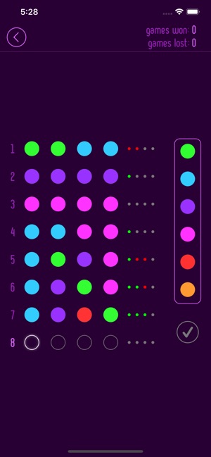 Mastermind Pro - Code Breaker(圖1)-速報App