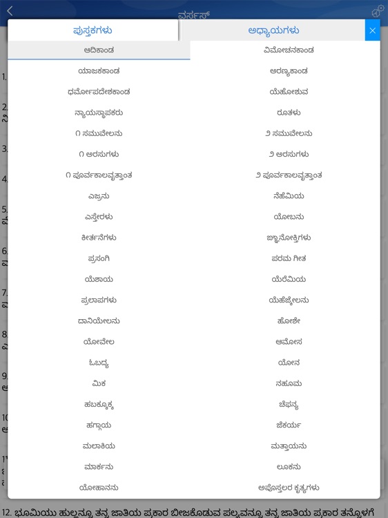 Kannada Bible for iPad screenshot-4