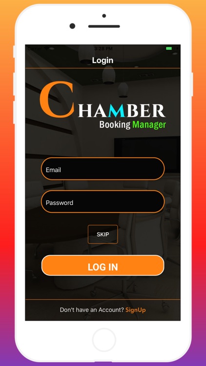 Chamber Booking Manager