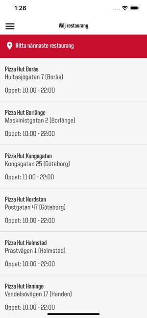 Pizza Hut Sverige(圖3)-速報App