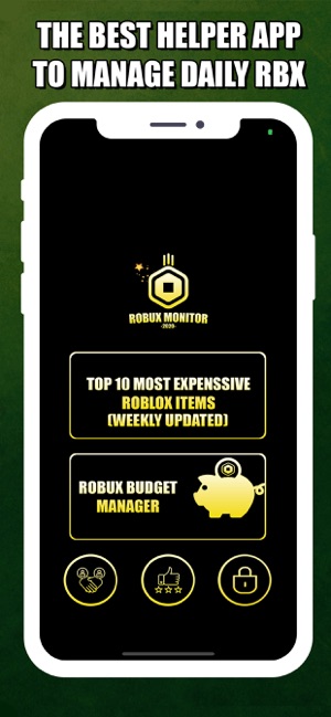 Robux Monitor For Roblox 2020 On The App Store - roblox best app