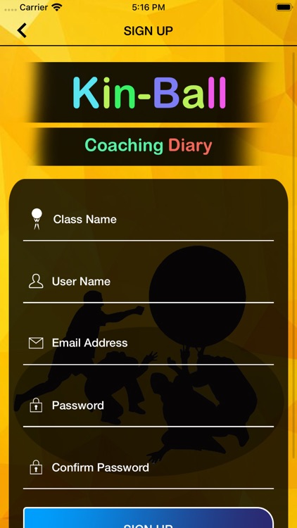 Kin-Ball Coaching Diary