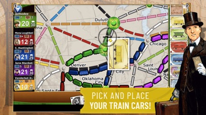 Ticket to Ride - Train Game Screenshot