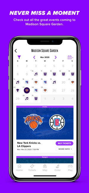 Madison Square Garden Official On The App Store