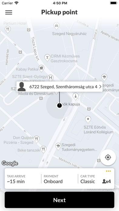Taxi Plusz Szeged screenshot 2