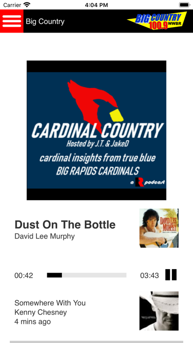 How to cancel & delete WWBR Big Country 100.9 from iphone & ipad 1