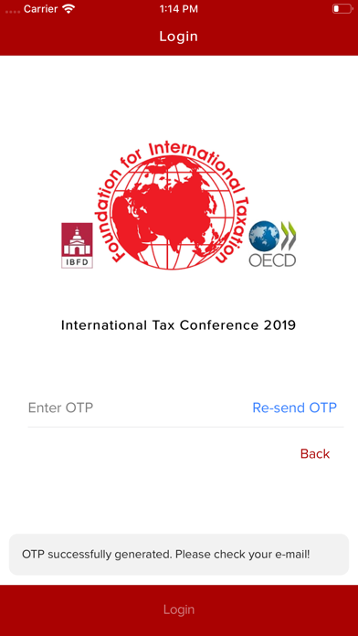 International Tax Conference screenshot 2