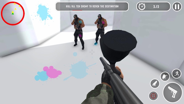 Paintball Maze Fps Shooter screenshot-4
