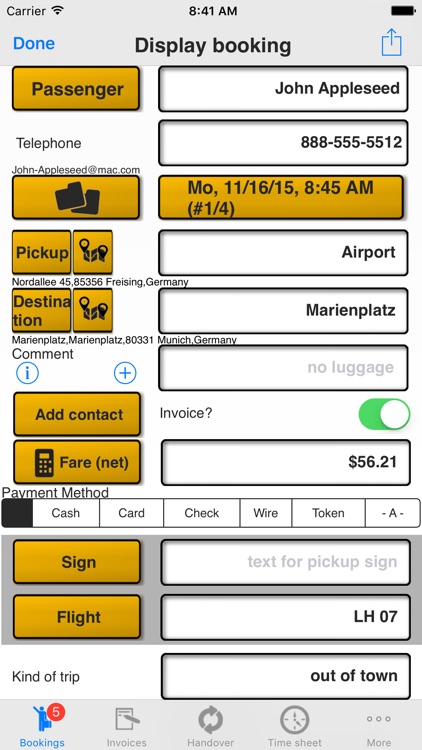 Taxi Data Manager - Driver App screenshot-3