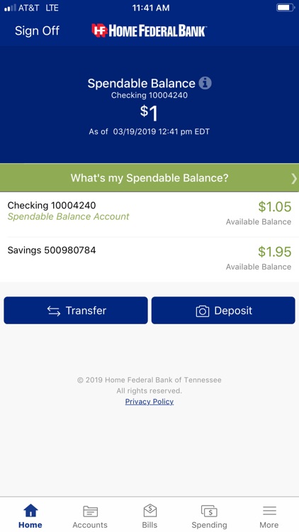 Home Federal Bank of Tennessee