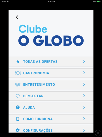 Clube O Globo screenshot 2