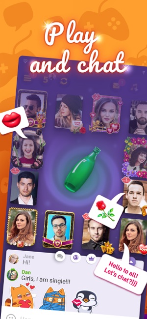 Kiss Me: Spin The Bottle, Chat(圖2)-速報App