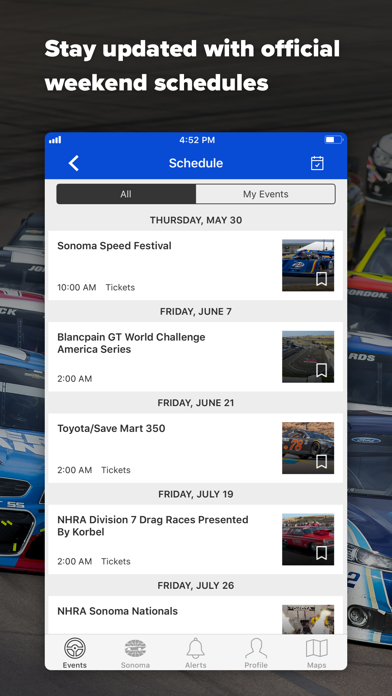 How to cancel & delete Sonoma Raceway from iphone & ipad 2